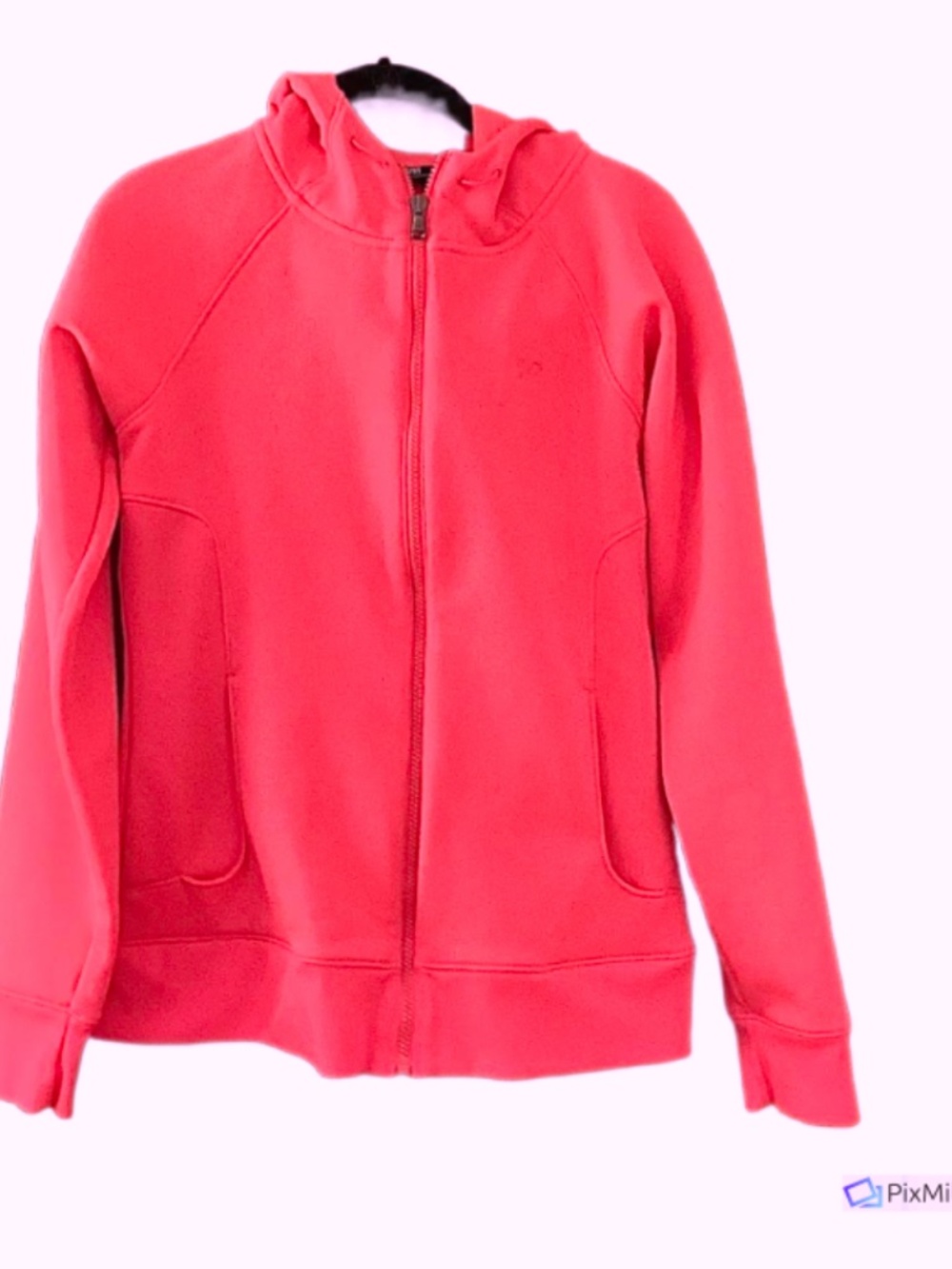 Under Armour Womens Neon Pink Hooded Jacket, M